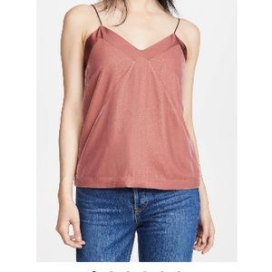 NWT Club Monaco Velvet Combo Cami (XL)